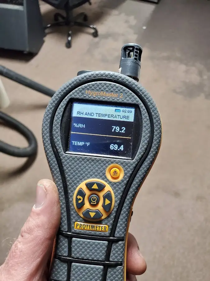 Moisture meter humidity assessment for Mold Remediation & Removal in Owego